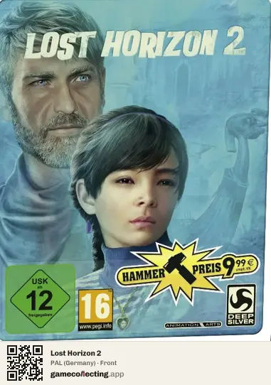 Lost Horizon 2 Computer, Germany box front