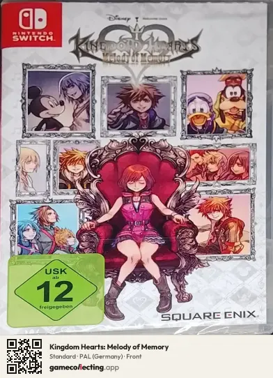 Kingdom Hearts: Melody of Memory Nintendo Switch, Germany box front