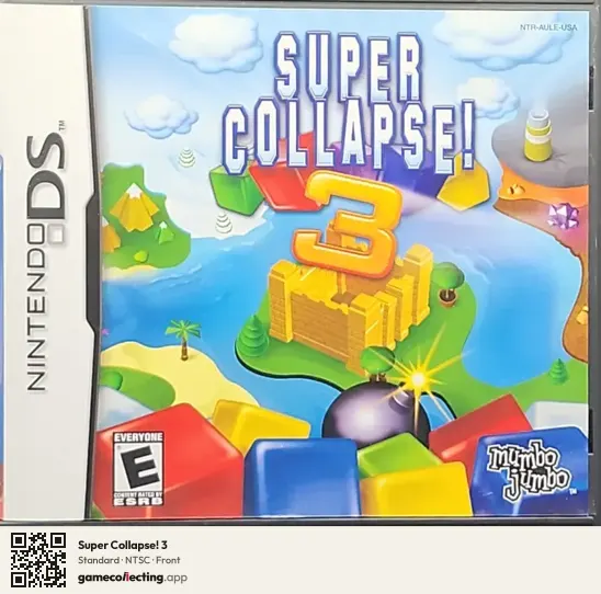 Super Collapse! 3 Nintendo DS, NTSC box front