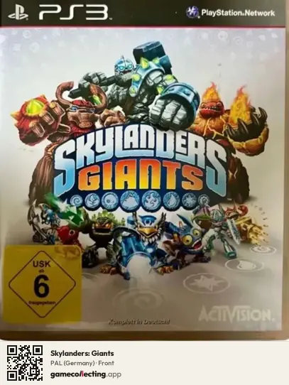 Skylanders: Giants PlayStation 3, Germany box front