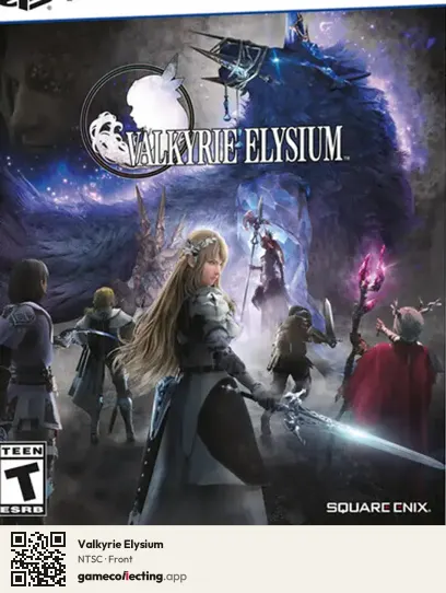 Valkyrie Elysium PlayStation 5, NTSC box front