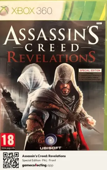 Assassin's Creed: Revelations Xbox 360, PAL box front