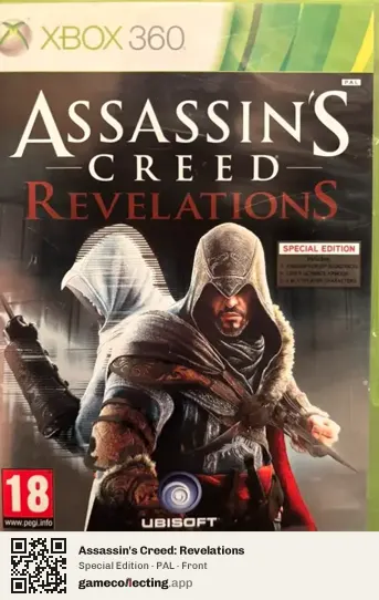 Assassin's Creed: Revelations Xbox 360, PAL box front