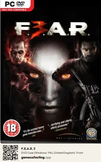 F.E.A.R. 3 Computer, United Kingdom box front