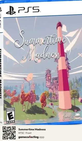 Summertime Madness PlayStation 5, NTSC box front