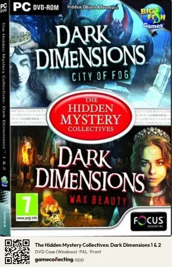The Hidden Mystery Collectives: Dark Dimensions 1 & 2 Computer, PAL box front