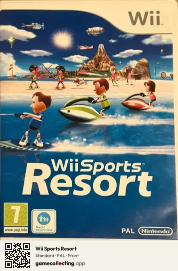 Wii Sports Resort Nintendo Wii, PAL box front