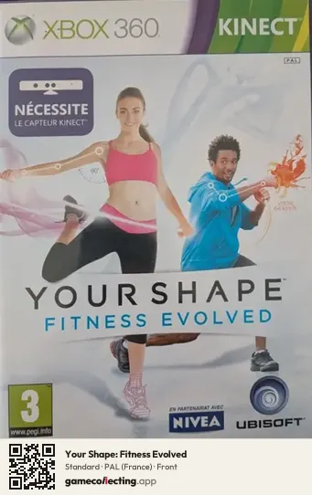 Your Shape: Fitness Evolved Xbox 360, France box front