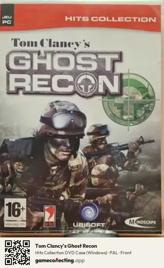 Tom Clancy's Ghost Recon Computer, PAL box front