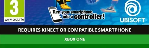 Just Dance 2020, the PEGI square on its front