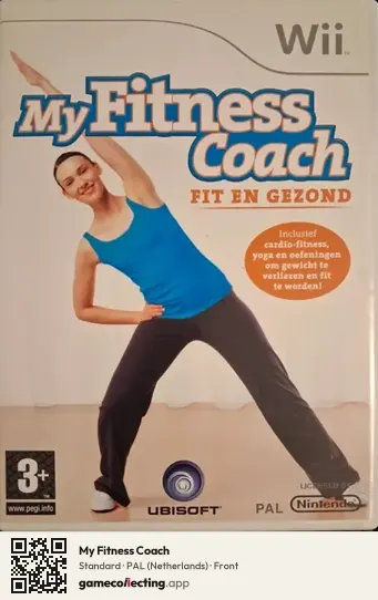My Fitness Coach Nintendo Wii, Netherlands box front