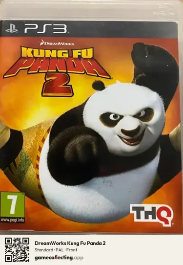 DreamWorks Kung Fu Panda 2 PlayStation 3, PAL box front