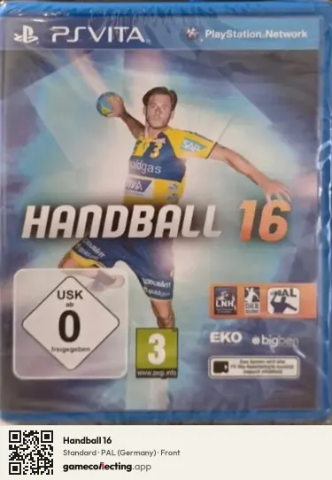 Handball 16 PlayStation Vita, Germany box front