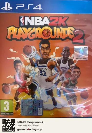 NBA 2K Playgrounds 2 PlayStation 4, PAL box front