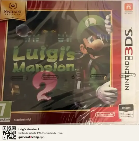 Luigi's Mansion 2 Nintendo 3DS, Netherlands box front
