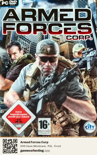 Armed Forces Corp Computer, PAL box front