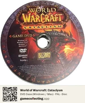 World of Warcraft: Cataclysm Computer, PAL disc