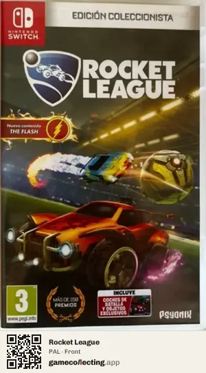 Rocket League Nintendo Switch, PAL box front