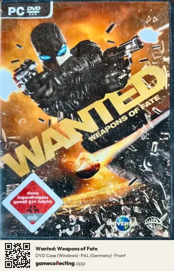 Wanted: Weapons of Fate Computer, Germany box front