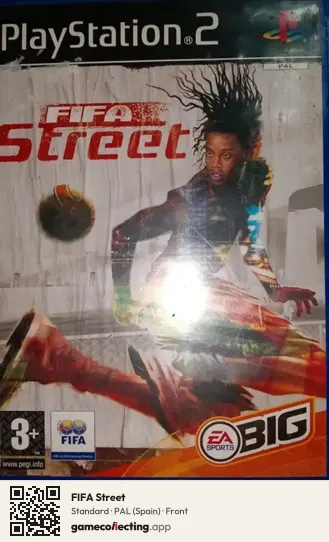FIFA Street PlayStation 2, Spain box front