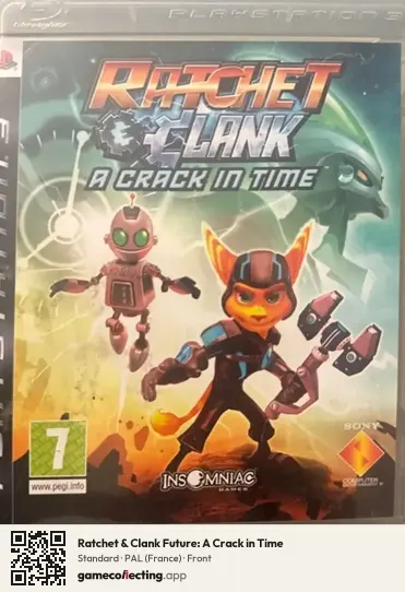Ratchet & Clank Future: A Crack in Time PlayStation 3, France box front