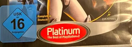 Star Wars: Battlefront II, the USK square on its front