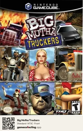 Big Mutha Truckers Nintendo GameCube, NTSC box front
