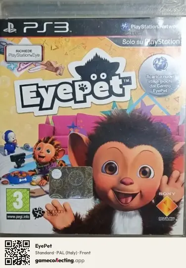 EyePet PlayStation 3, Italy box front