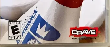 Brunswick Pro Bowling, the ESRB box on its front