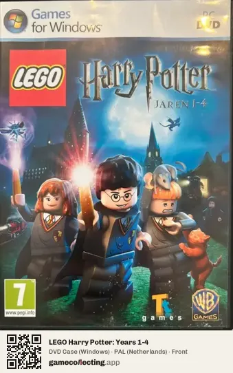 LEGO Harry Potter: Years 1-4 Computer, Netherlands box front