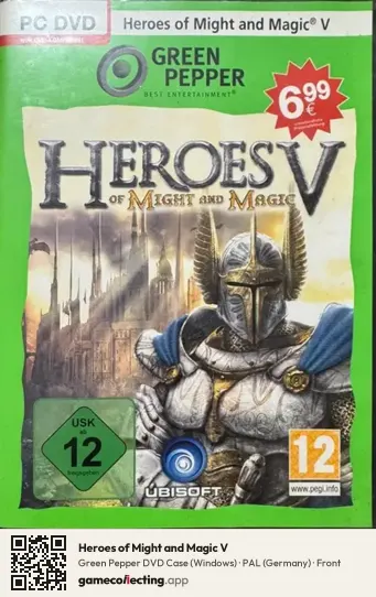 Heroes of Might and Magic V Computer, Germany box front