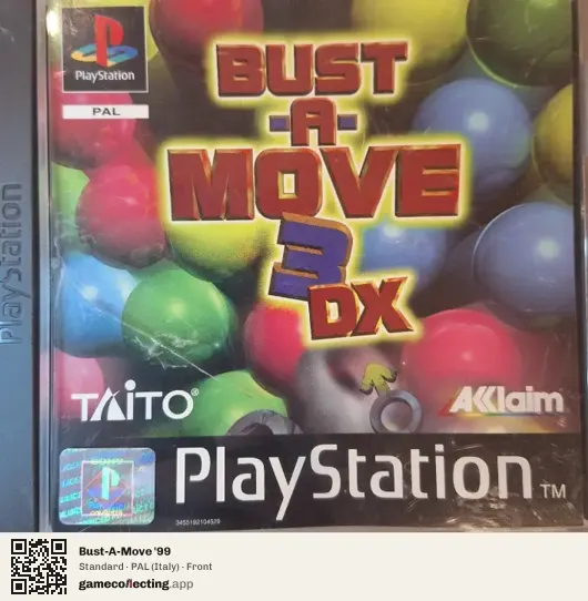 Bust-A-Move '99 PlayStation, Italy box front