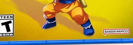 Dragon Ball Z: Kakarot, the ESRB box on its front