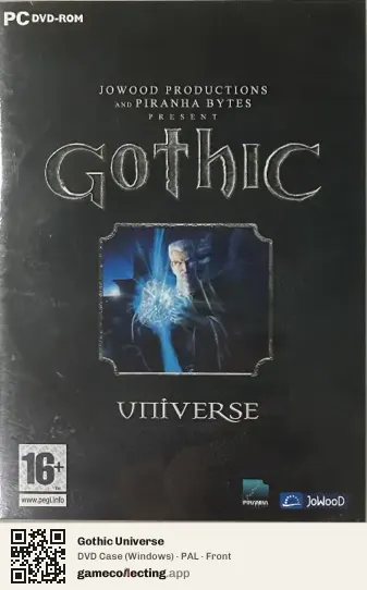 Gothic Universe Computer, PAL box front