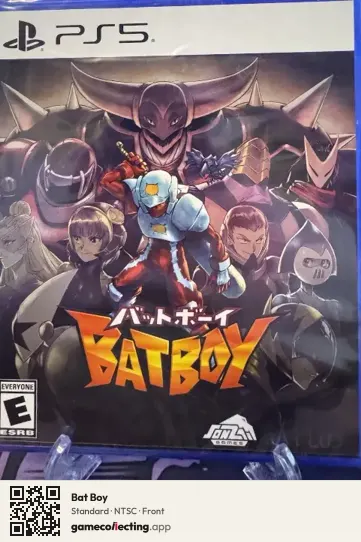 Bat Boy PlayStation 5, NTSC box front