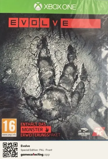Evolve Xbox One, PAL box front