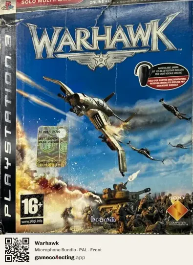 Warhawk PlayStation 3, PAL box front