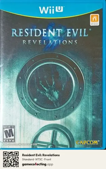 Resident Evil: Revelations Nintendo Wii U, NTSC box front