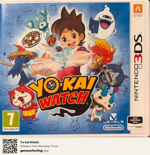 Yo-kai Watch Nintendo 3DS, Germany box front