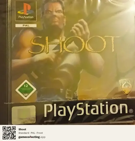 Shoot PlayStation, PAL box front