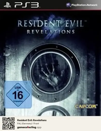 Resident Evil: Revelations PlayStation 3, Germany box front
