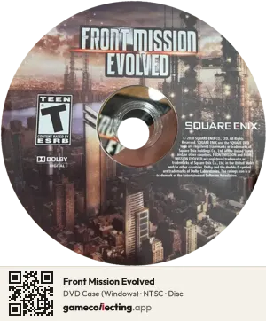 Front Mission Evolved Computer, NTSC disc