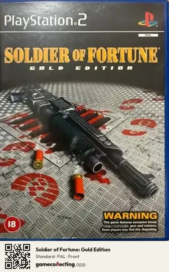 Soldier of Fortune: Gold Edition PlayStation 2, PAL box front