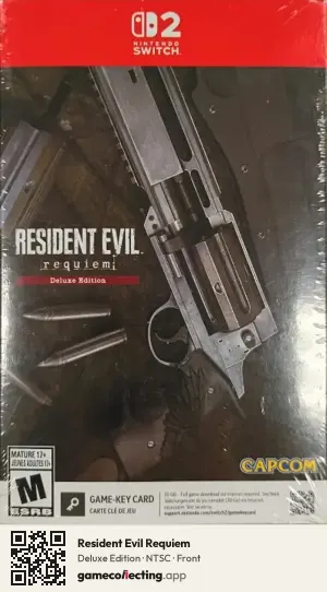 Resident Evil Requiem Nintendo Switch 2, NTSC box front