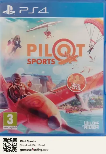 Pilot Sports PlayStation 4, PAL box front