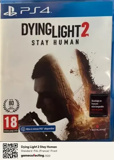 Dying Light 2 Stay Human PlayStation 4, France box front