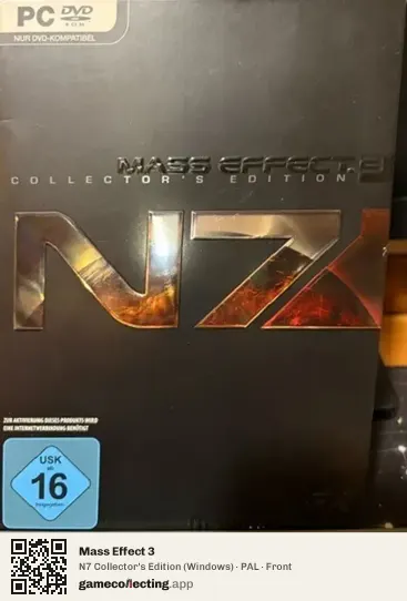 Mass Effect 3 Computer, PAL box front