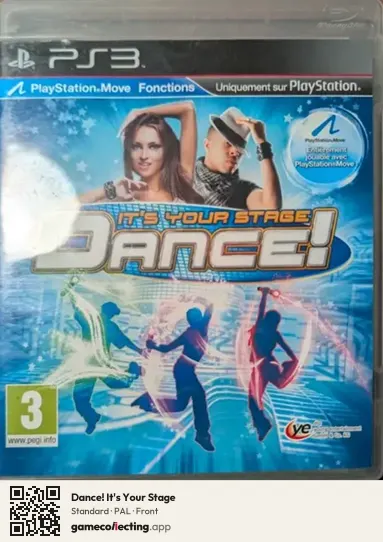 Dance! It's Your Stage PlayStation 3, PAL box front