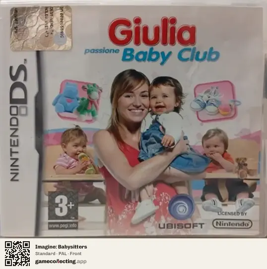 Imagine: Babysitters Nintendo DS, PAL box front