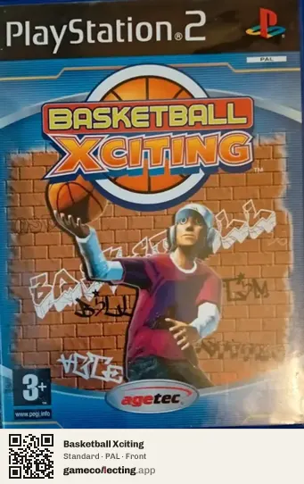 Basketball Xciting PlayStation 2, PAL box front